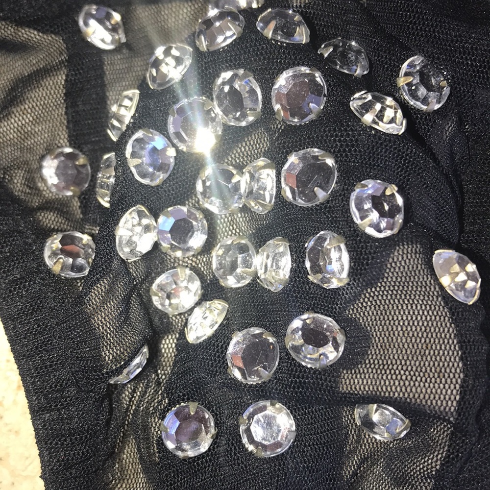 ๐ฅNWOT Sexy, Sheer Rhinestone Bikini ๐ - Picture 3 of 10